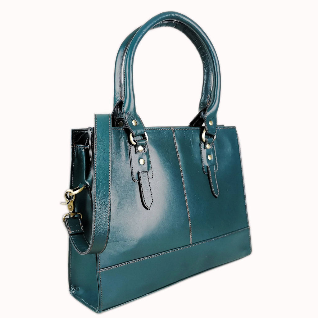 The Signature 15" Bag, Bottle Green