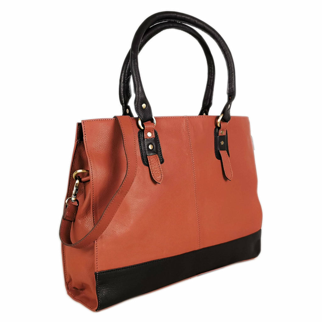 The Signature 17" Bag, Brown