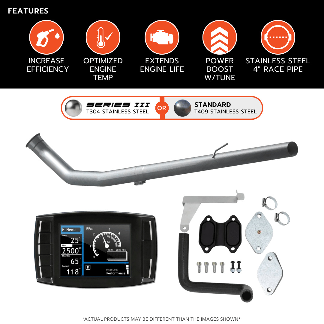 Ram Cummins 6.7L All-in-One DPF | DEF | EGR Delete Kit (2007.5-2009)